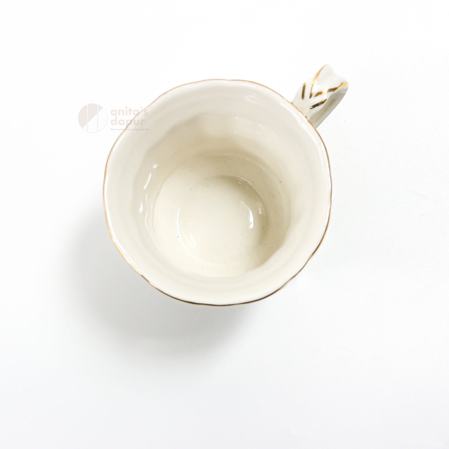 English Green Leaf Cup & Saucer