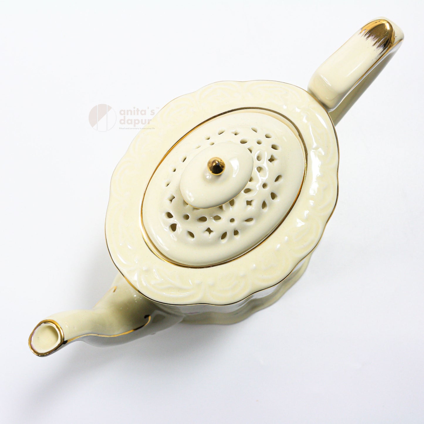 English Strawberry Tea Pot