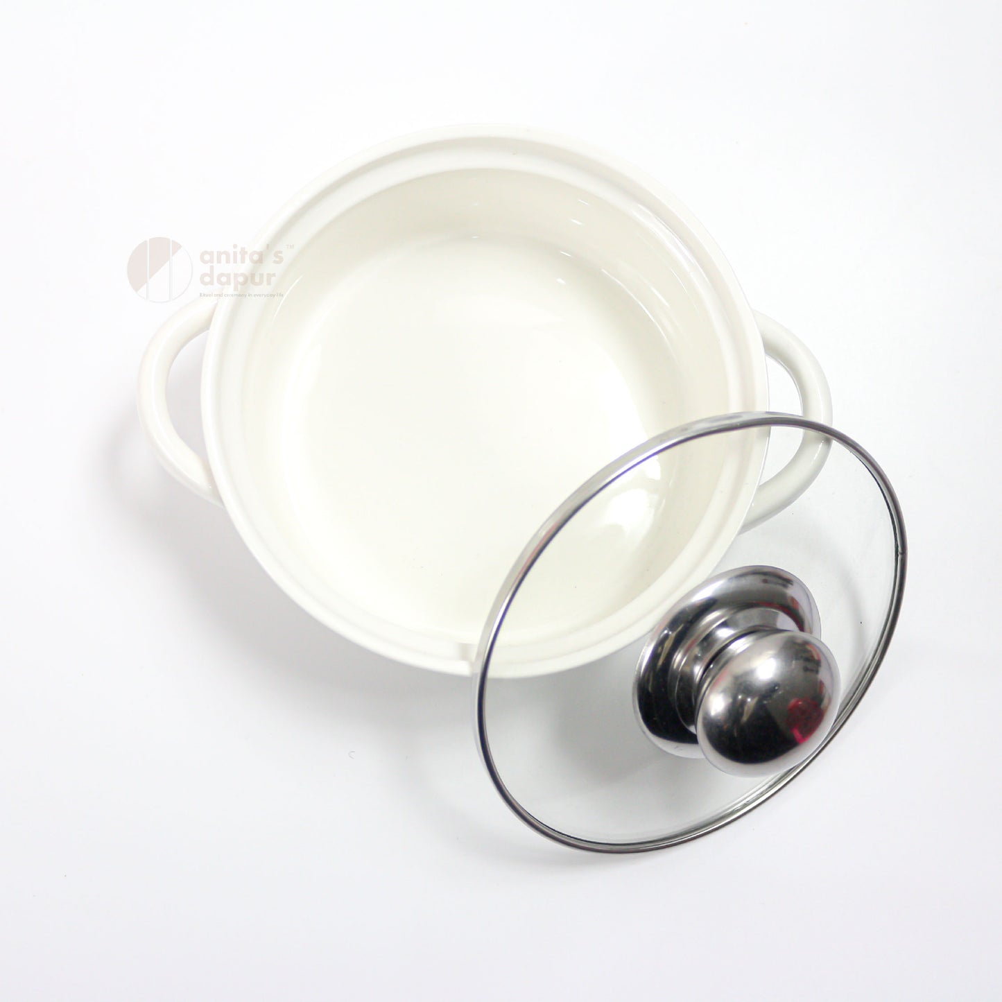 White Food Keeping Pot