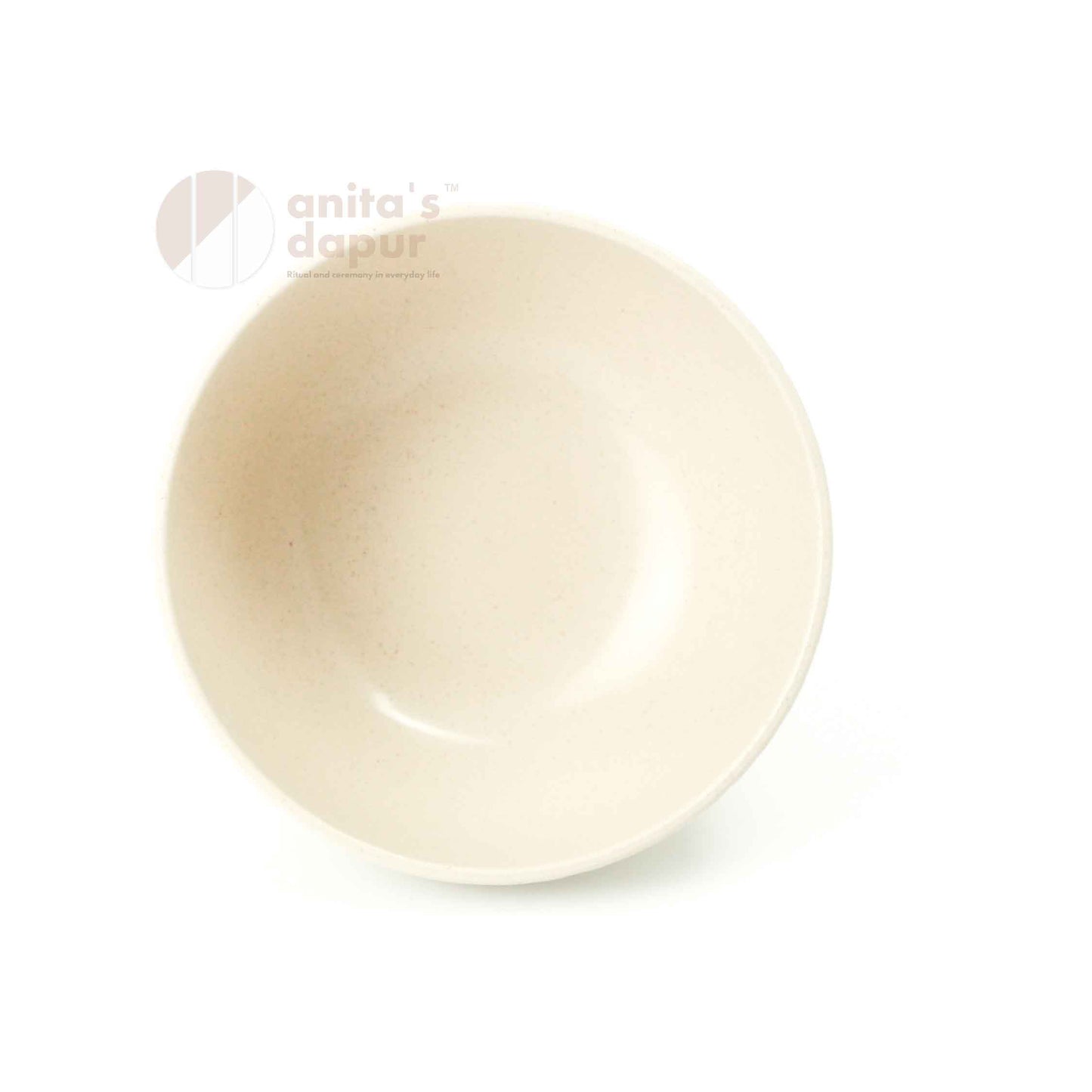 Wheat Straw Bowl Beige & Pink (5 inch)