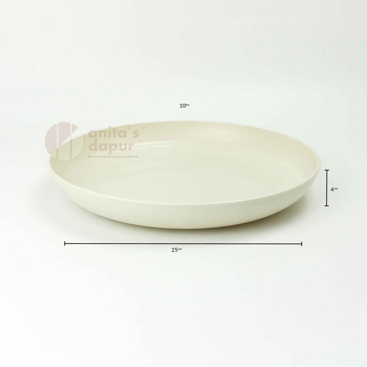 Wheat Straw Plate Beige (3inch , 6inch , 8inch , 10inch , 11.6inch)