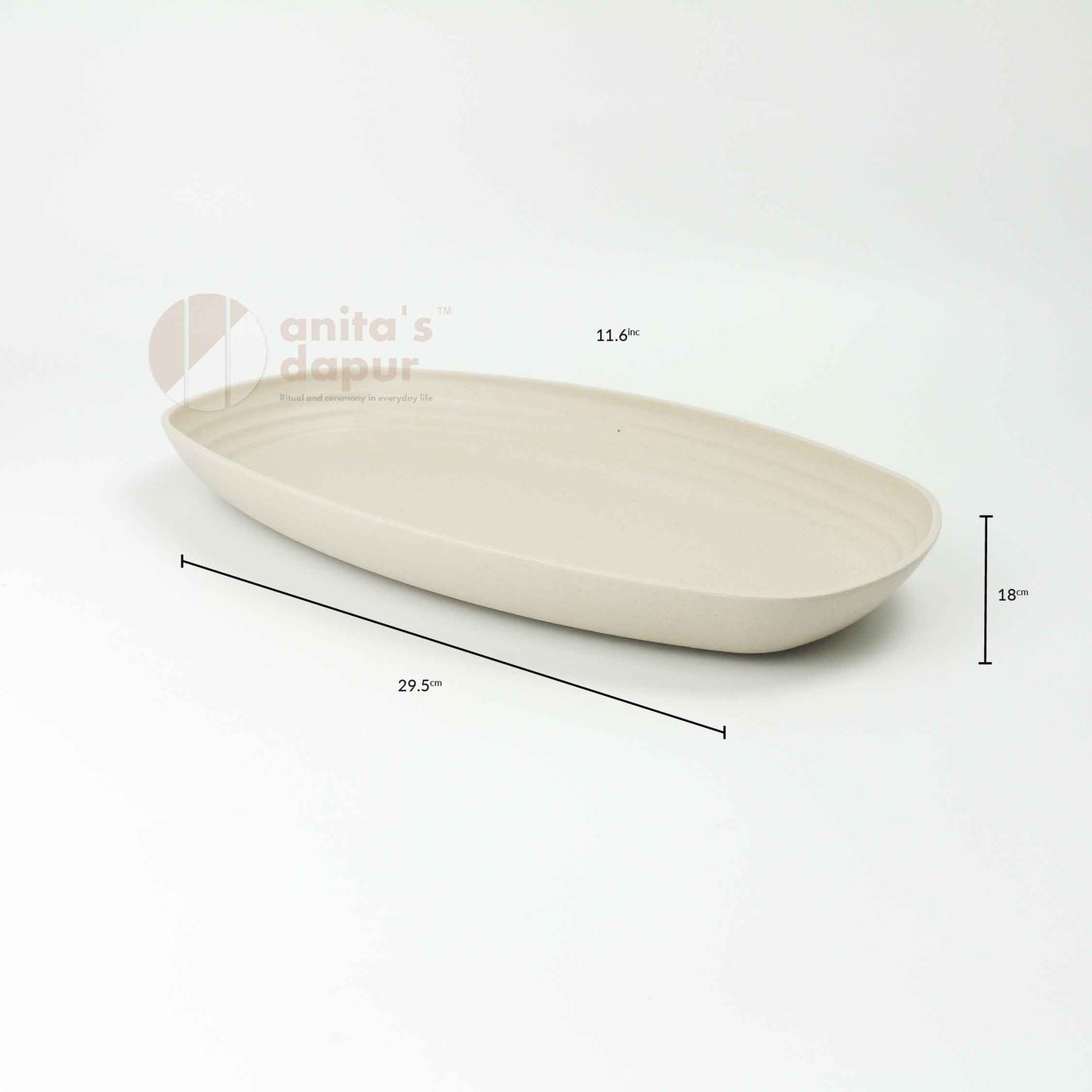 Wheat Straw Plate Beige (3inch , 6inch , 8inch , 10inch , 11.6inch)