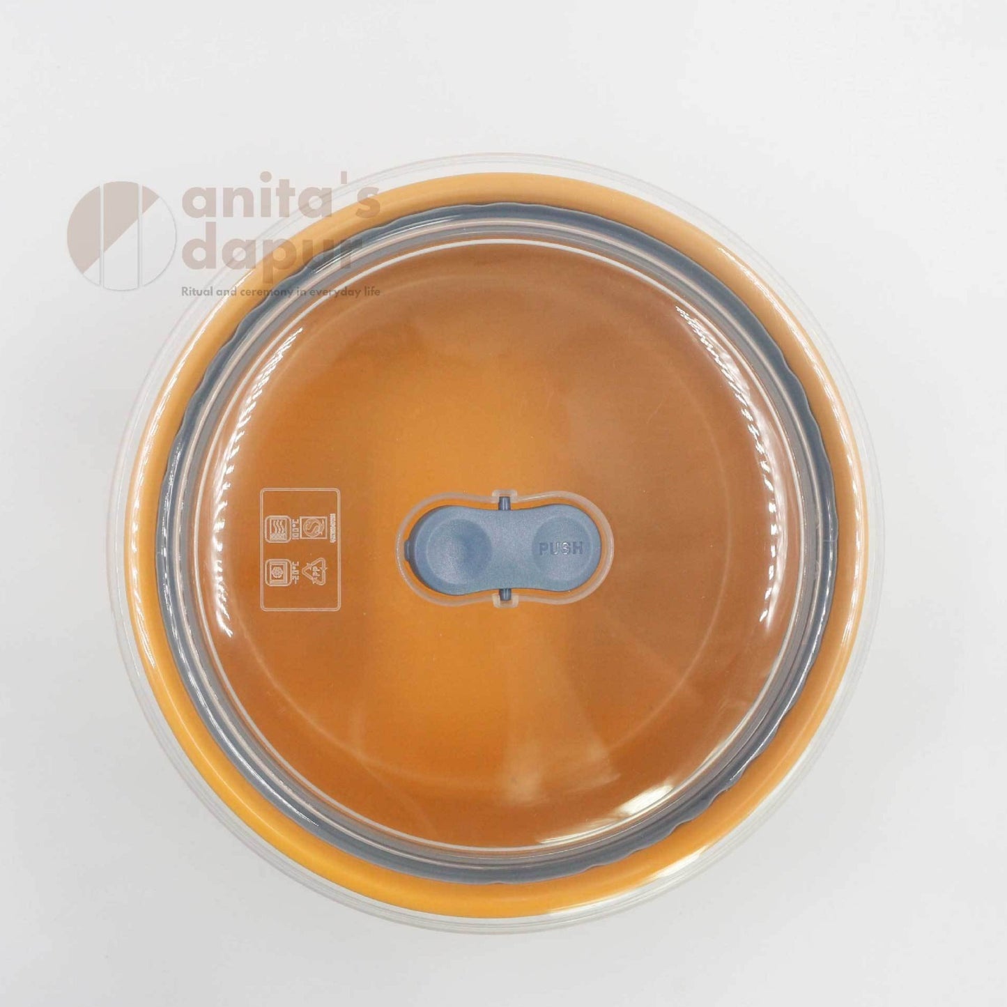 Yellow Fresh Keeping Bowl (5.9 inch and 6.7 inch)