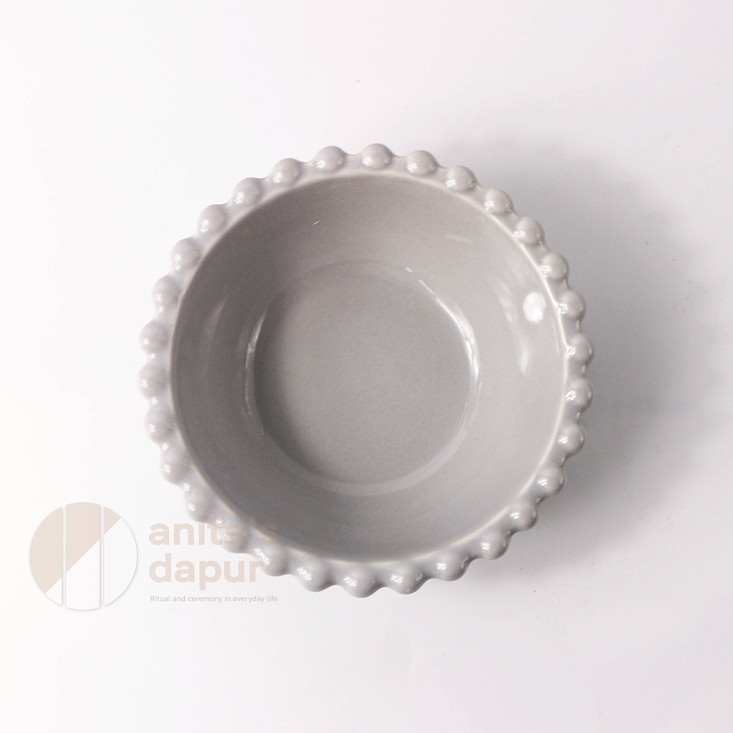 Beads Series Bowls Grey (4.5inch , 6inch)