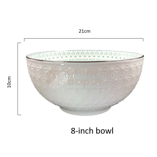 Blue Flower Bowls (6inch and 8inch)