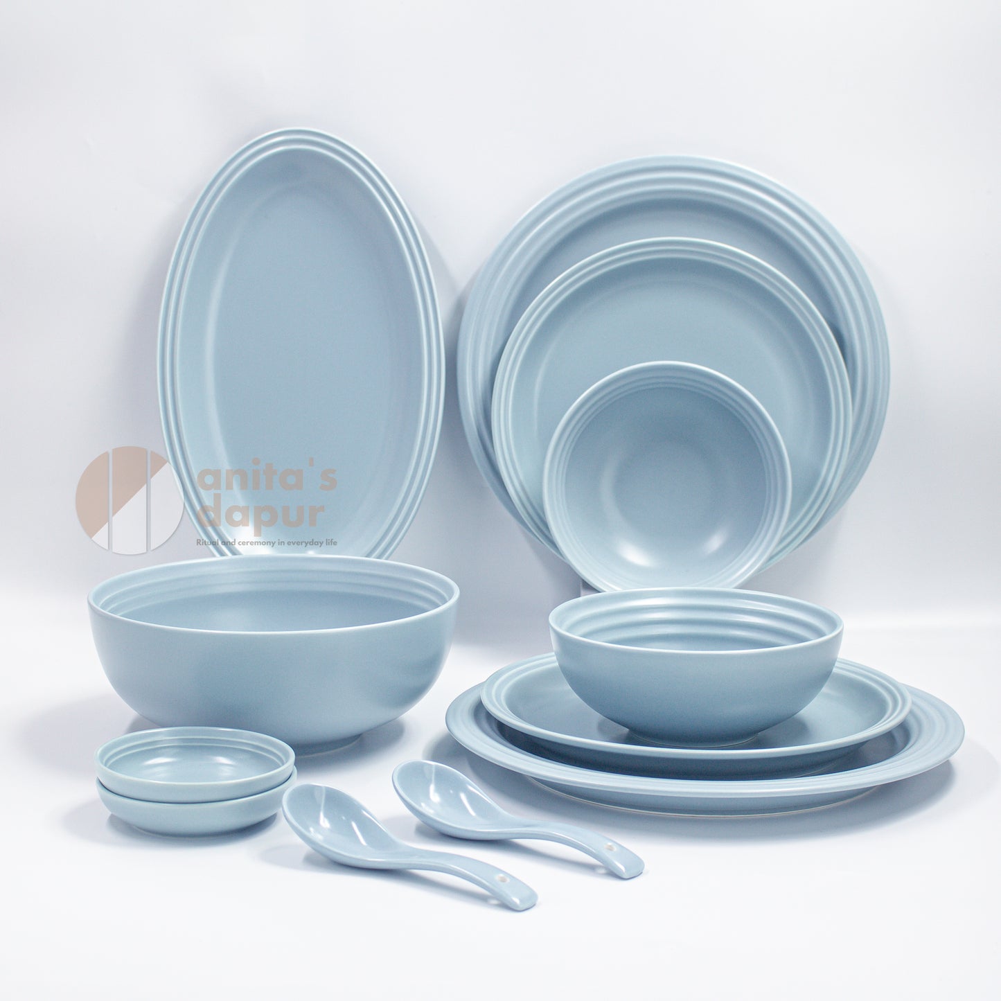 Matte Blue Set