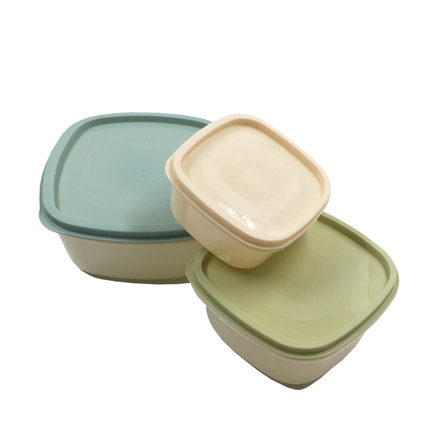 Square 3 in 1 Lunch Box