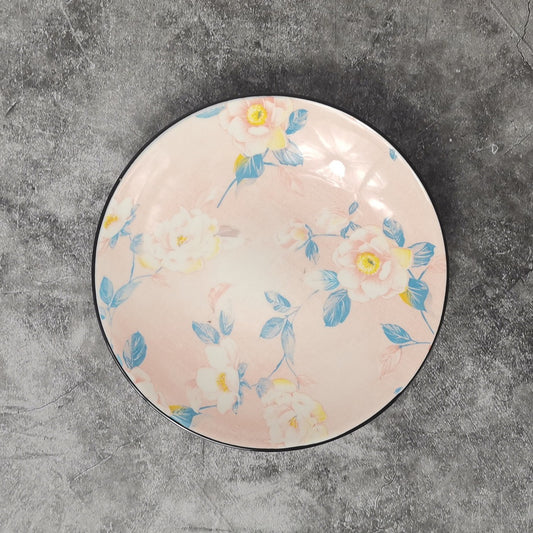 Pink Flower Plate (7inch and 8inch)