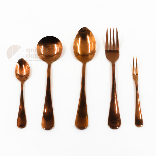 Dinner Spoon & Fork Rose Gold