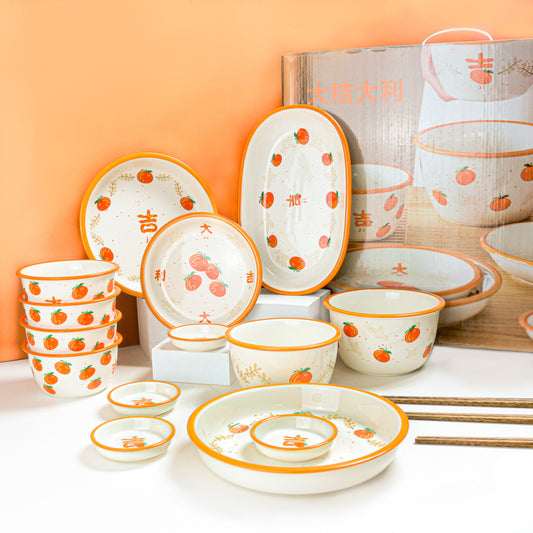 Good Luck Tableware Ceramic Set