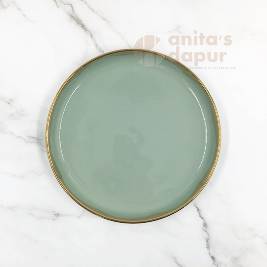 Premium Plate Light Green (saucer , 8inch , 9inch , 10inch , 11.5inch)