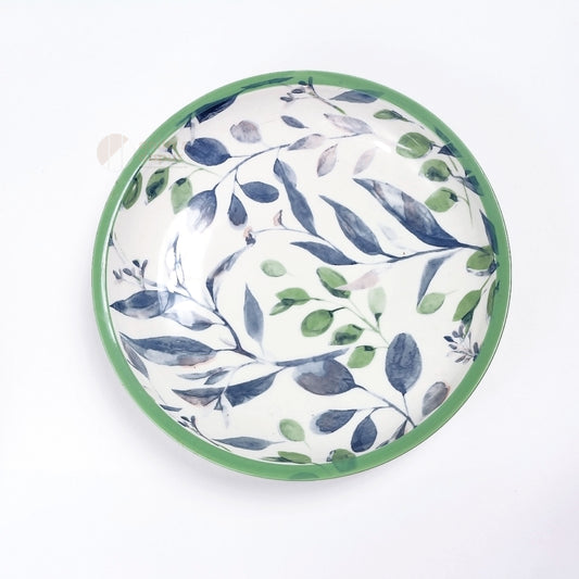 Pastoral Green Leaf Plate (8.5 inch , 10.5 inch , 11 inch)