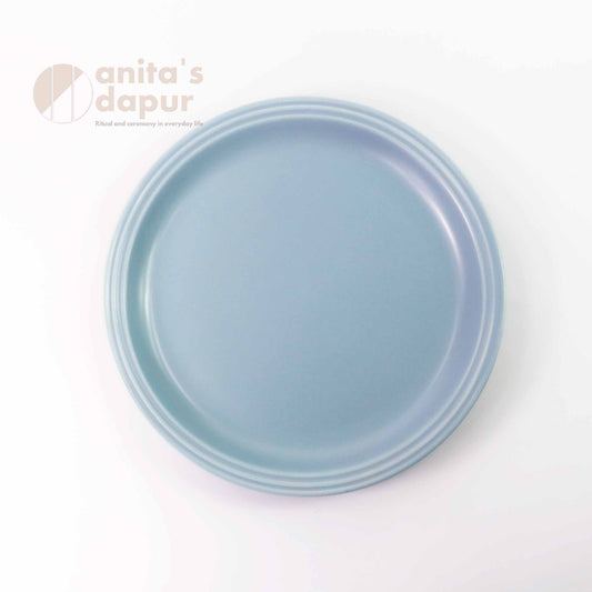 Matte Plate Blue (3.7inch , 8inch , 10inch , 12inch)