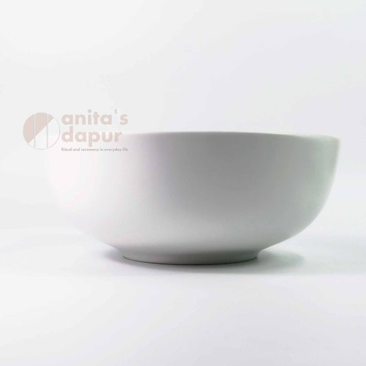 Matte Bowls White  (4.5inch , 6inch , 8inch)