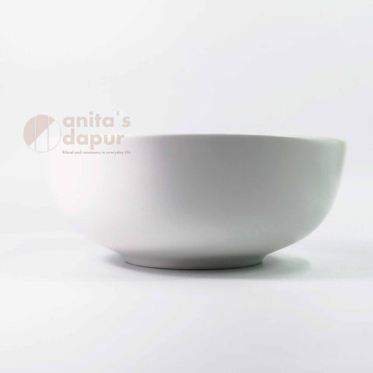 Matte Bowls White (4.5inch , 6inch , 8inch)