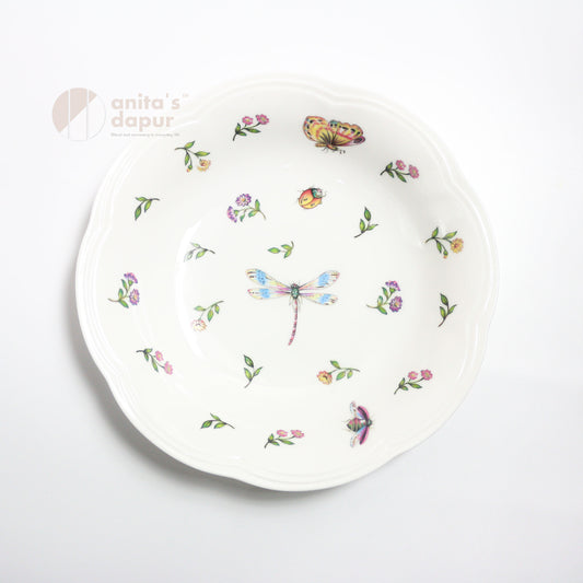 Vintage Insect Design Plate (8 inch , 8.5 inch , 10 oval)