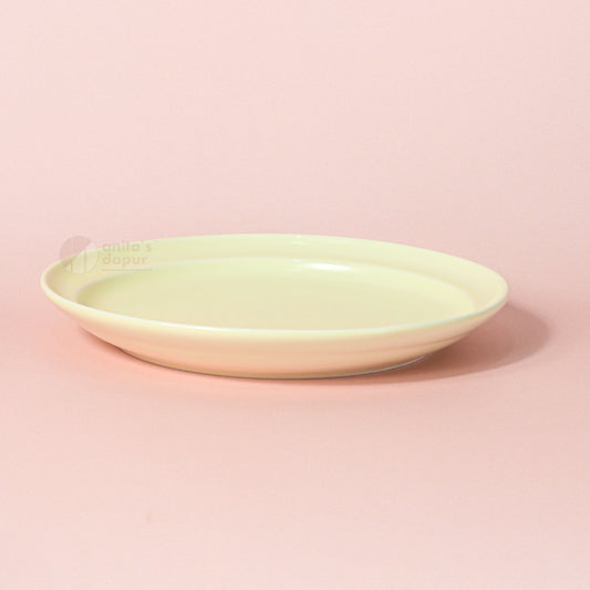 Matte Creamy Plate (8 inch)