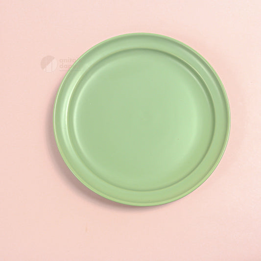 Matte Green Forest Plate (8 inch)