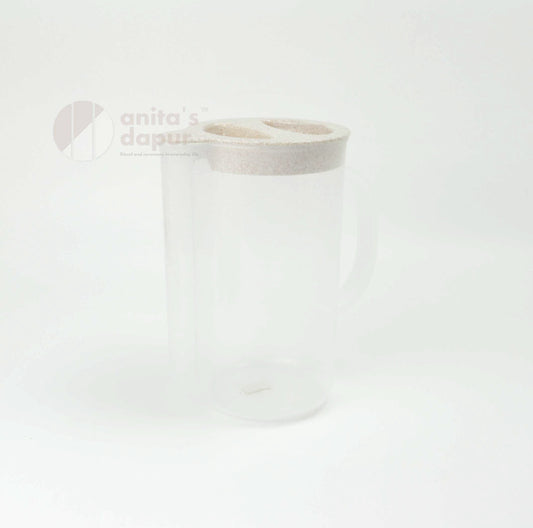 Wheat Straw Water Jug Beige